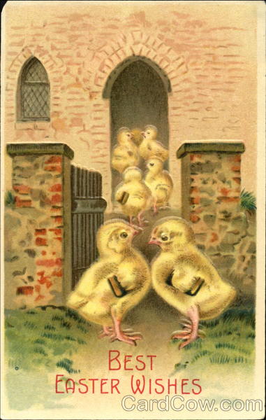 Chicks Going to Church With Chicks