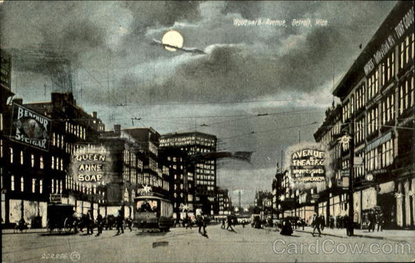 Woodward Avenue, Detroit, Mich Michigan