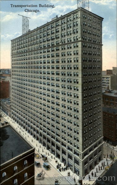Transportation Building, Chicago Illinois