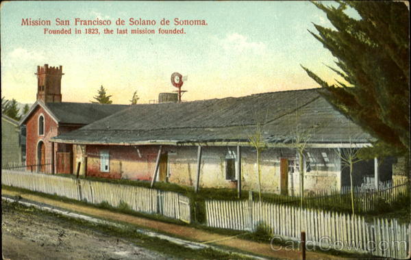Mission San Francisco de Solano de Sonoma California