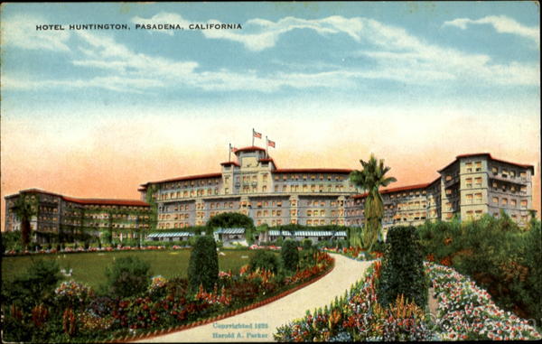 Hotel Huntington Pasadena California