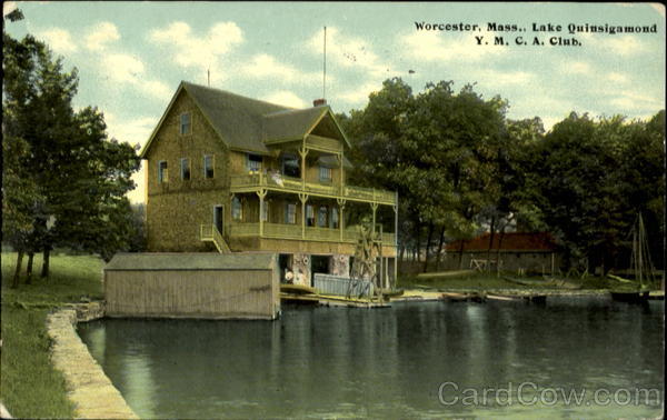 Lake Quinsigamond Y.M.C.A. Club Worcester Massachusetts