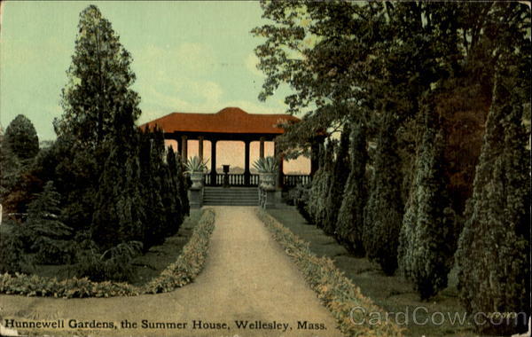 Hunnewell Gardens, the Summer House Wellesley Massachusetts