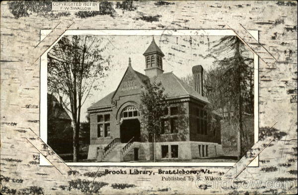Brooks Library Brattleboro Vermont