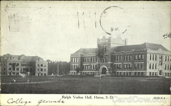Ralph Vorhus Hall Huron South Dakota