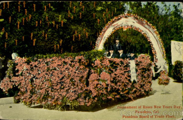 Tournament of Roses New Years Day Pasadena California