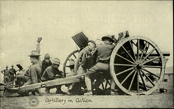 Artillery in Action World War I