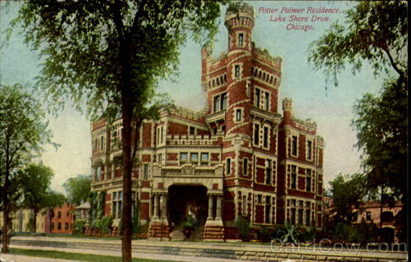 Potter Palmer Residence, Lake Shore Drive Chicago Illinois