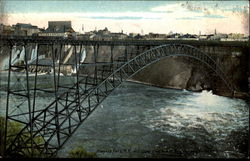 Niagara Falls Bridge Postcard