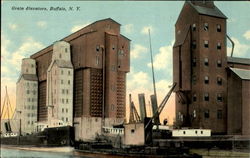 Grain Elevators Postcard