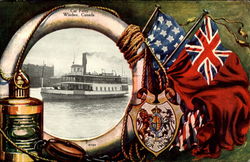 Car Ferry Postcard