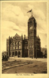 City Hall Hamilton, ON Cananda Ontario Postcard Postcard