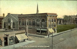 Curry Hall and Armouries Windsor, ON Canada Ontario Postcard Postcard