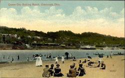 Queen City Bathing Beach Cincinnati, OH Postcard Postcard