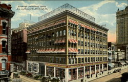 Pittsburgh Life Building Liberty Ave. and Federal St. Postcard