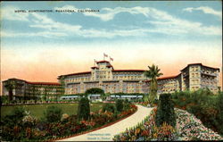 Hotel Huntington Pasadena, CA Postcard Postcard