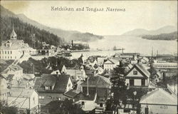 Ketchikan and Tongass Narrows Postcard