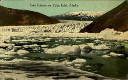 Taku Glacier on Taku Inlet, Alaska Postcard
