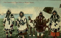Four Beauties of Cape Prince of Wales, Alaska Postcard