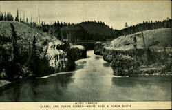 Miles Canyon Scenic, AK Postcard Postcard