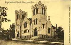 Congregational Church Glenwood, MN Postcard Postcard