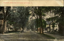 Washington, North from Eighth Street Postcard