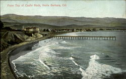 From Top of Castle Rock Postcard