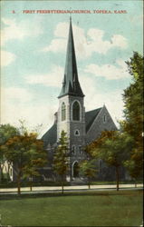 First Presbyterian Church Postcard