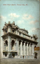 Wills Wood Theatre Postcard