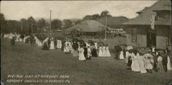 Pic-nic Day at Hershey Park. Hershey Chocolate Co, Hershey, Pa Postcard