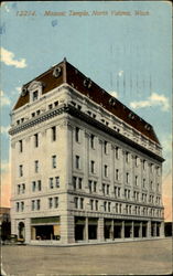 Masonic Temple Postcard