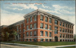 North Division High School Postcard