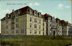 Waldo Hall, Corvalllis, Ore Postcard