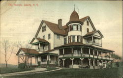 The Nichols Liberty, NY Postcard Postcard