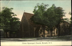 Christ Episcopal Church, Hornell, N. Y New York Postcard Postcard