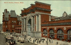 North Station Postcard