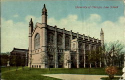 University of Chicago, Law School Illinois Postcard Postcard