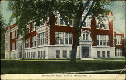 Monmouth High School Postcard