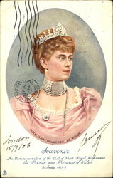 H.R.H The Princess of Wales Postcard