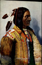 Hollow Horn Bear, Sioux Indian Postcard