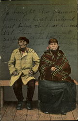 Tillicum Indian Couple Postcard