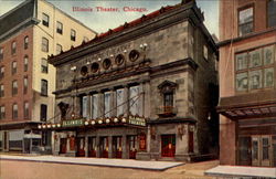 Illinois Theater, Chicago Postcard