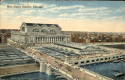 New Union Station, Chicago Postcard