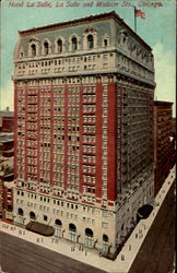 Hotel La Salle, La Salle and Madison Sts Chicago, IL Postcard Postcard