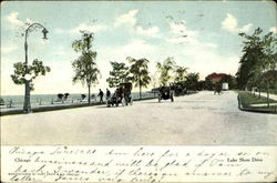 Chicago Lake Shore Drive Postcard