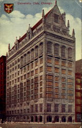 University Club Chicago, IL Postcard Postcard