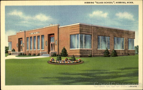 HIbbing Glass School Minnesota