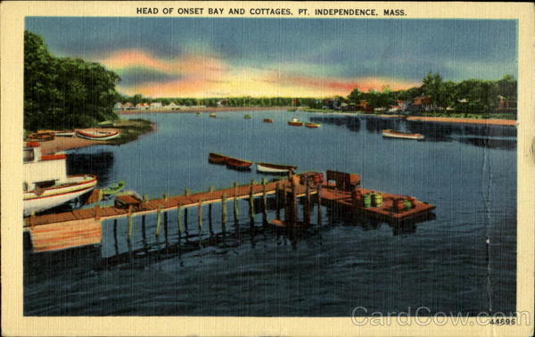 Head of Onset Bay and Cottages, Point Independence Wareham Massachusetts