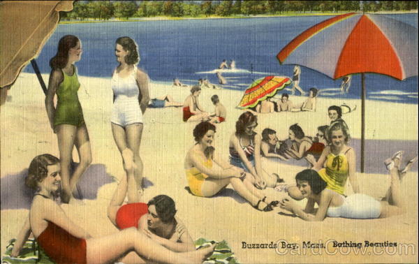 Bathing Beauties Buzzards Bay Massachusetts