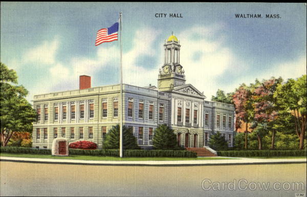 City Hall Waltham Massachusetts